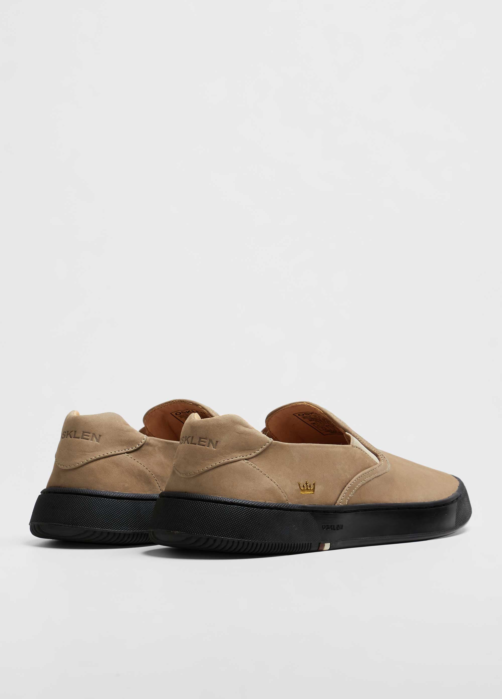 TÊNIS BOSSANOVA NOBUCK BLACK SOLE M
