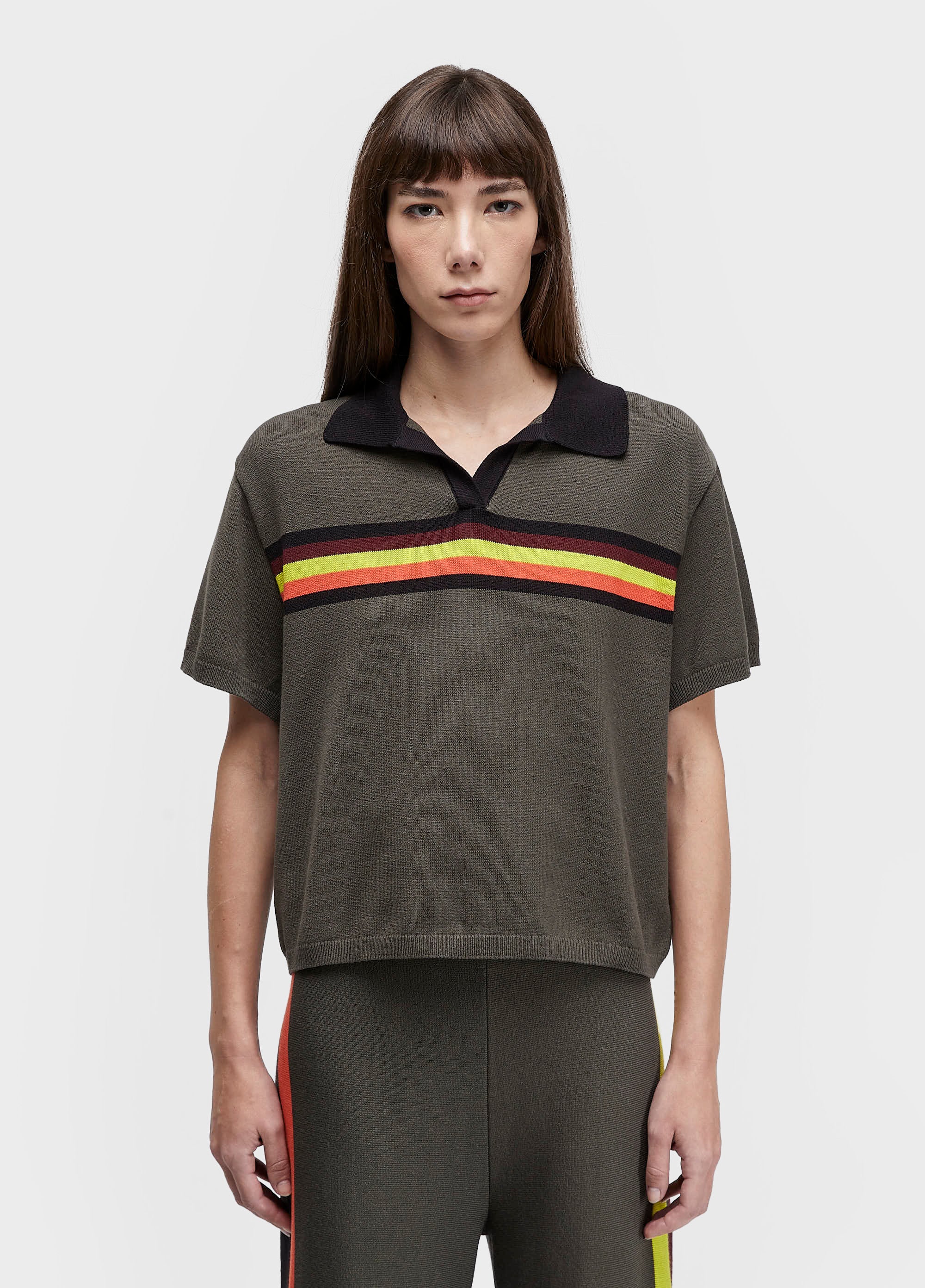 BLUSA POLO TRICOT COLORFULL WINTER