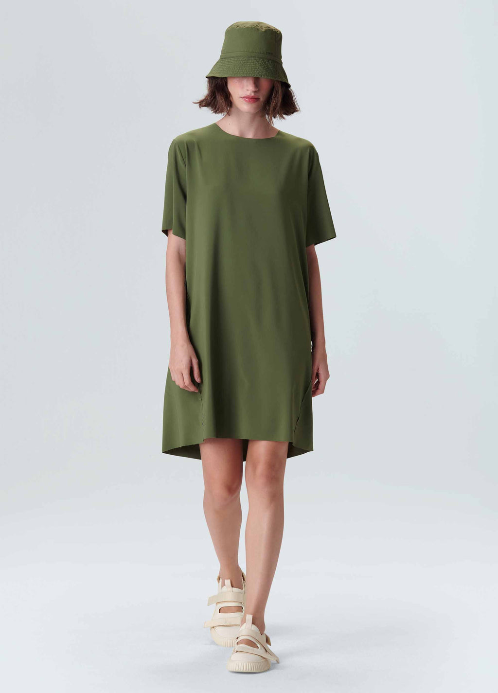 VESTIDO SUPERLIGHT T-SHIRT CURTO