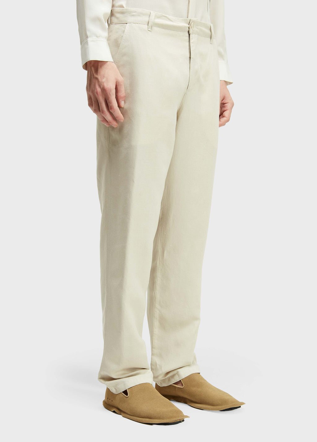 CALCA ALFAIATARIA FLUID LINEN