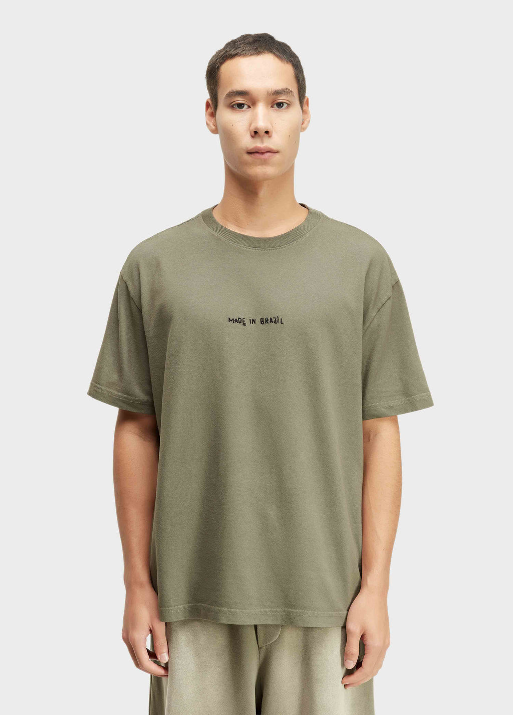 T-SHIRT MADE IN BRAZIL BORDADO MC