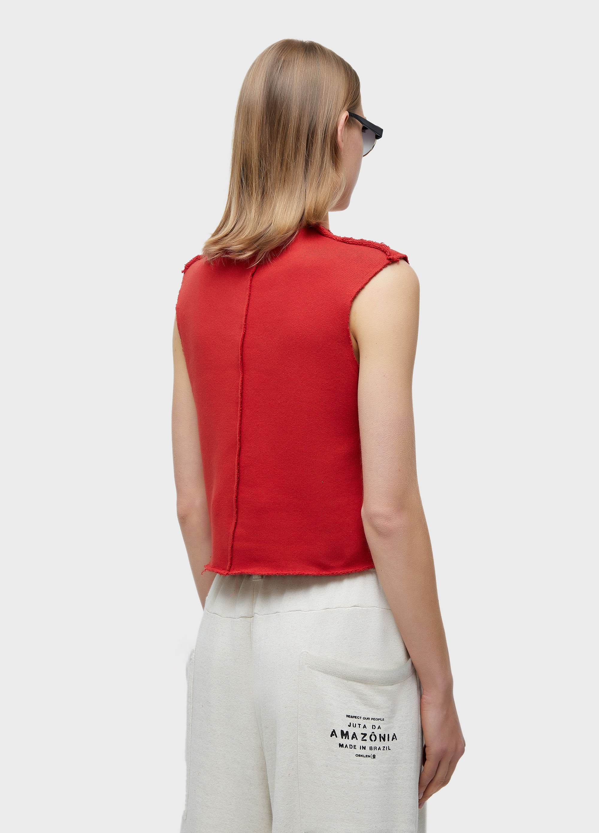 SLEEVELESS DOUBLE FACE ECO