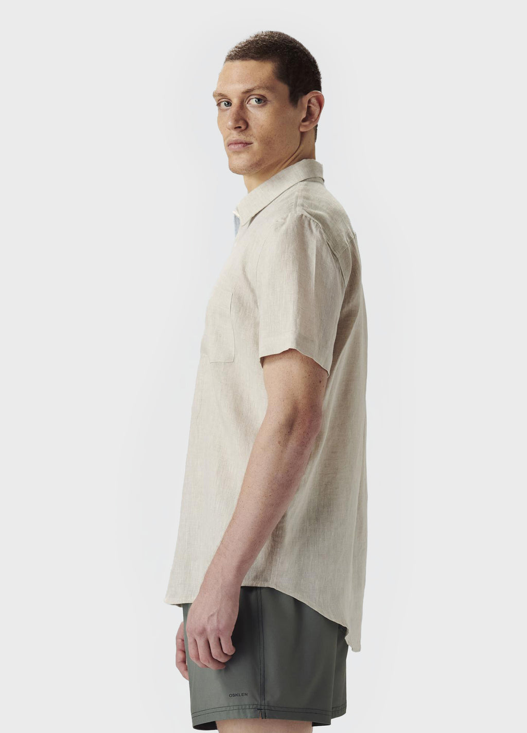 CAMISA CLASSIC LINEN MC