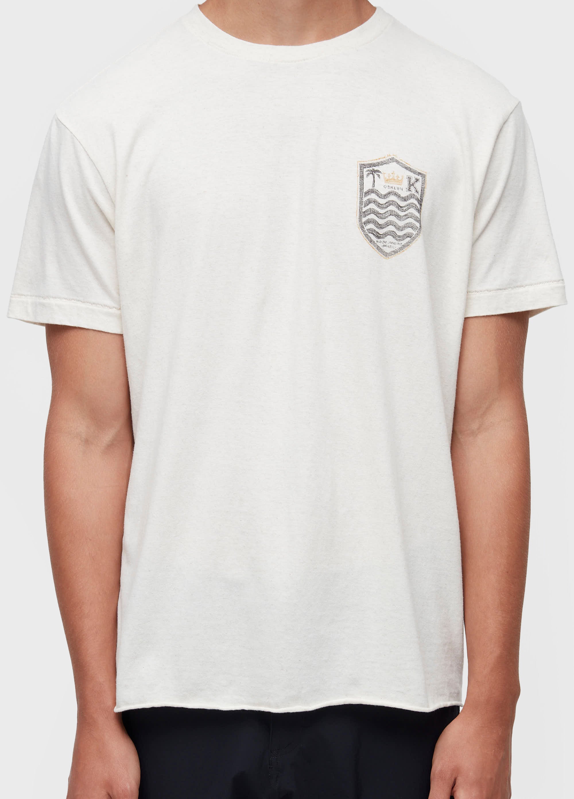 T-SHIRT BRASÃO RUSTIC LINEN MC