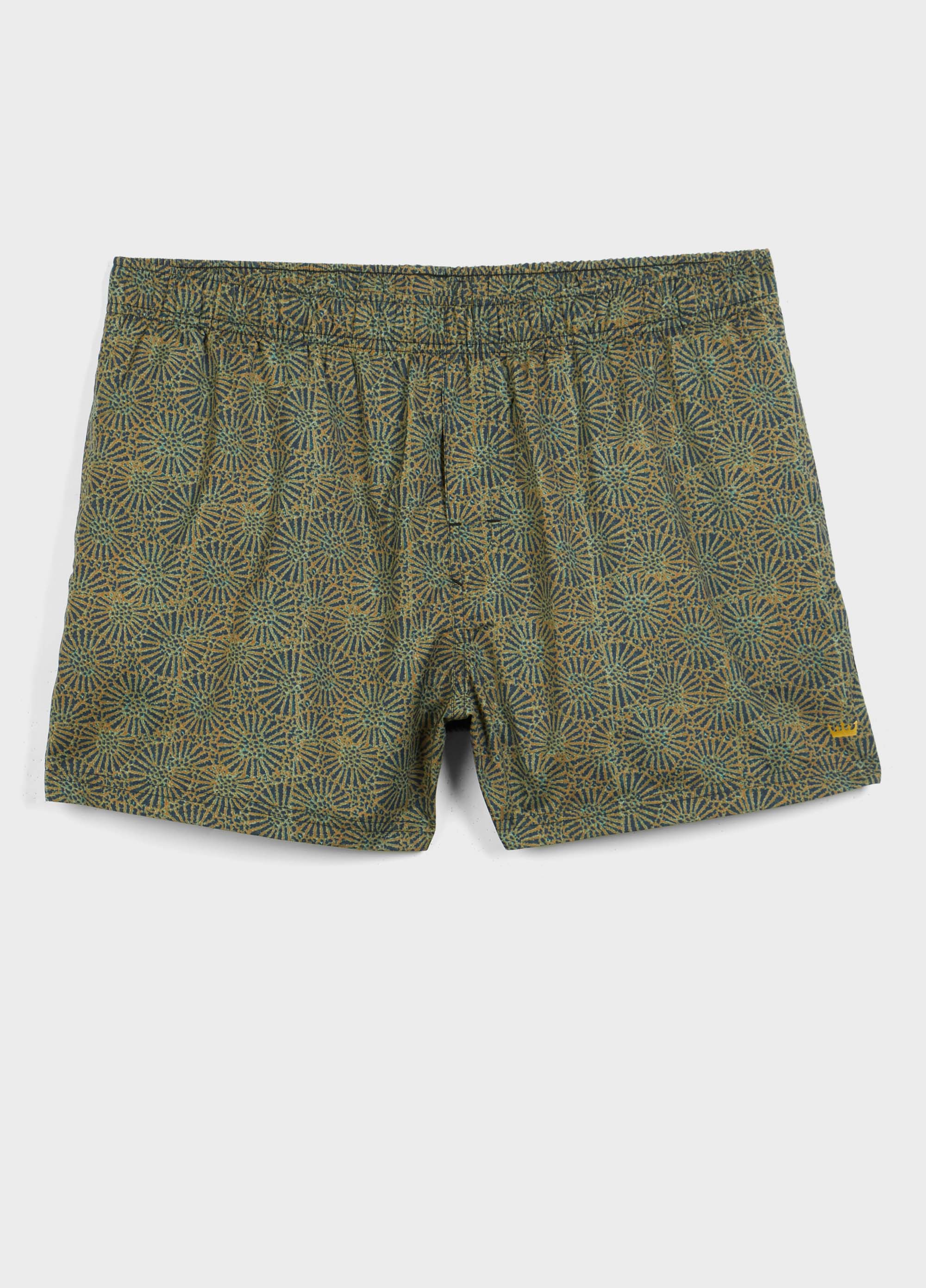 BEACH SHORT RESORT VINTAGE CORAL