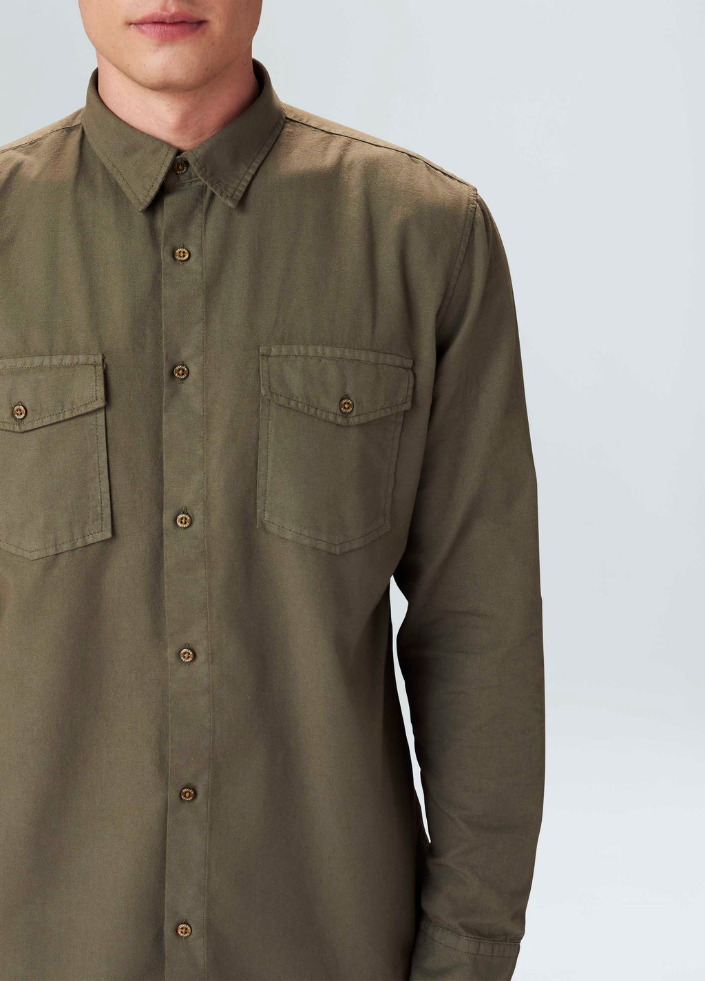 CAMISA BORDADO LEAF ML