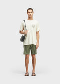 BERMUDA ALFAIATARIA BASIC LINEN MILITAR