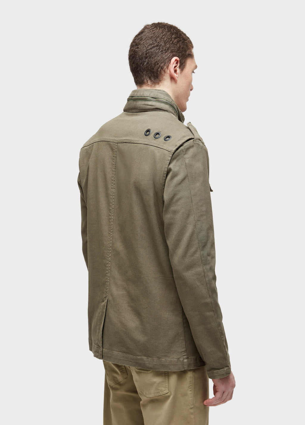 PARKA MASC POCKETS GOLA ALTA FOREST
