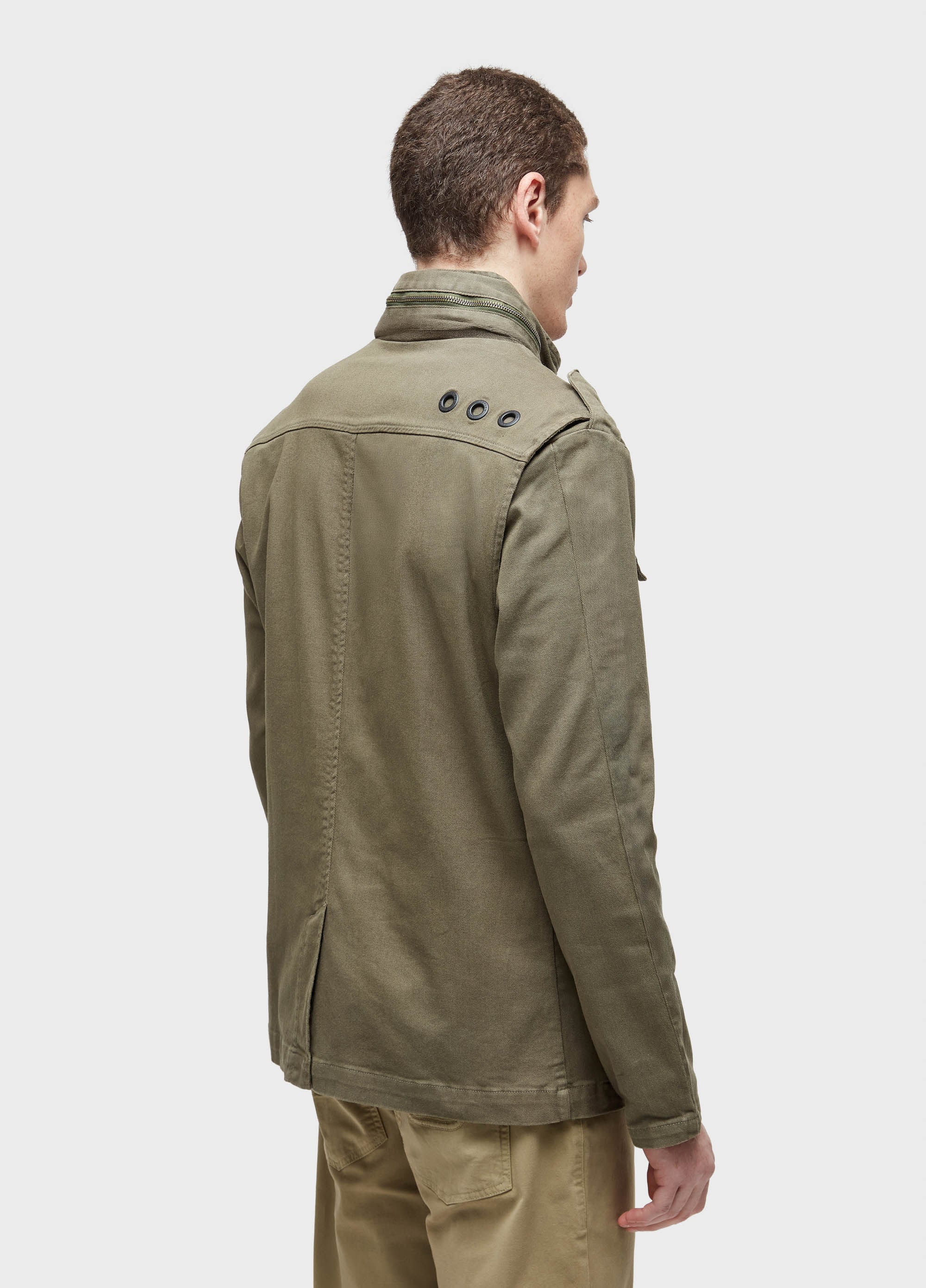 PARKA MASC POCKETS GOLA ALTA FOREST