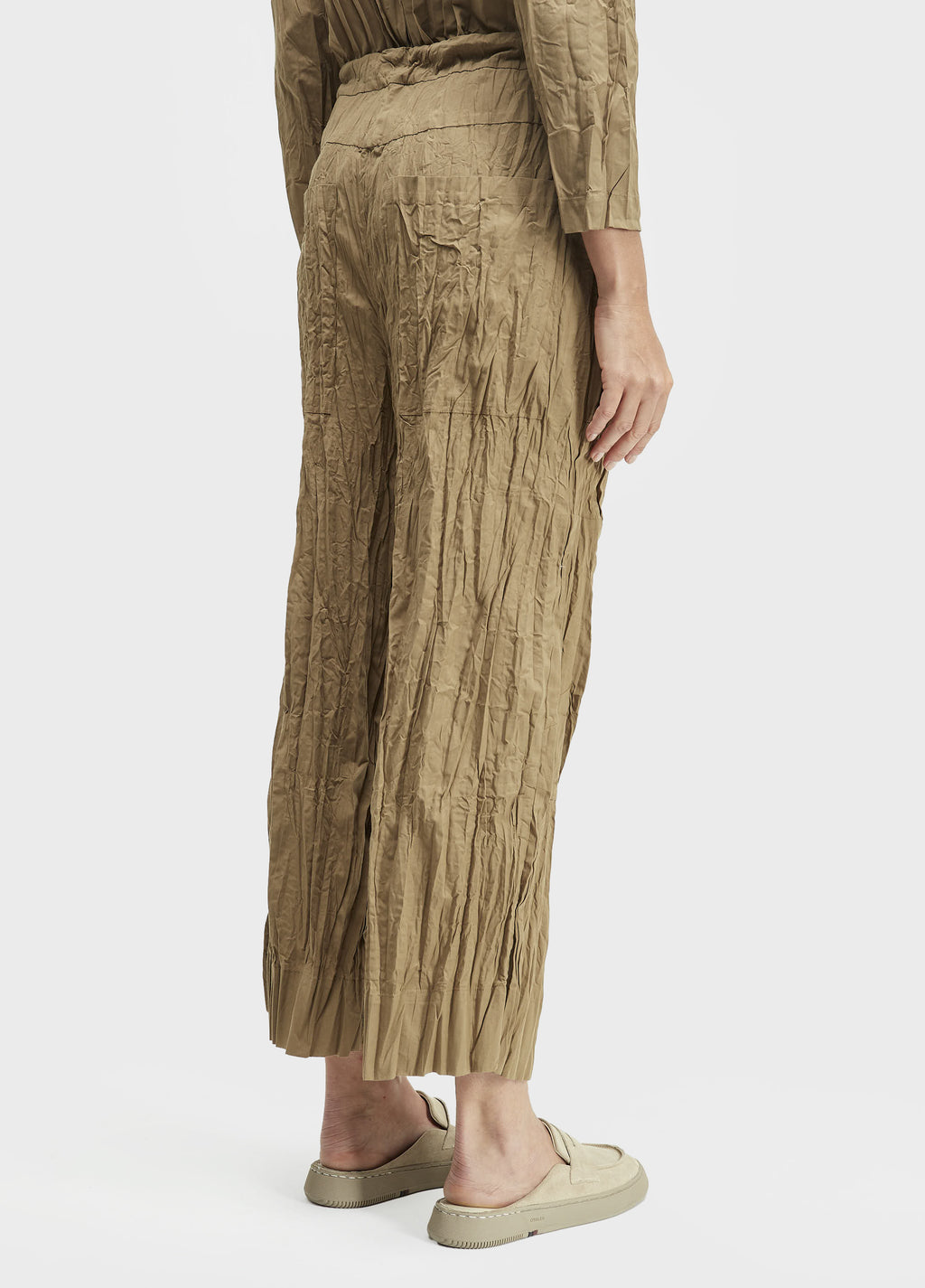 CALÇA TRICOLINE WRINKLED