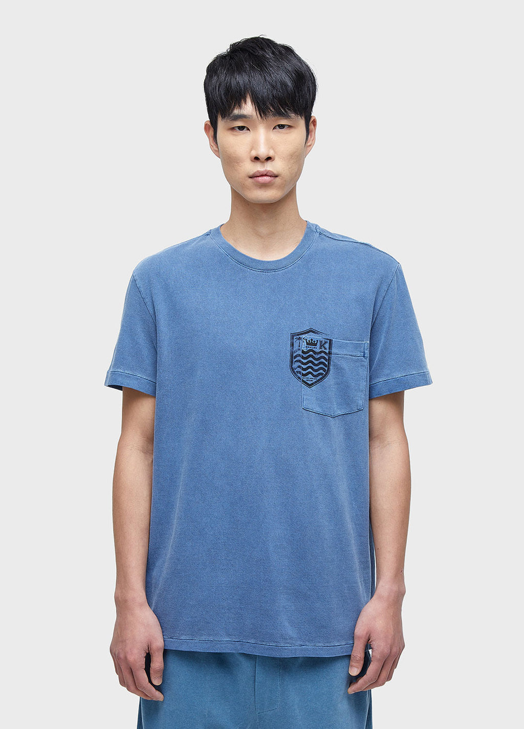 T-SHIRT BOLSO BRASAO MC MARINHO