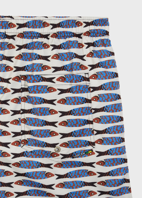 BEACH SHORT AQUAONE FLEX CARDUME