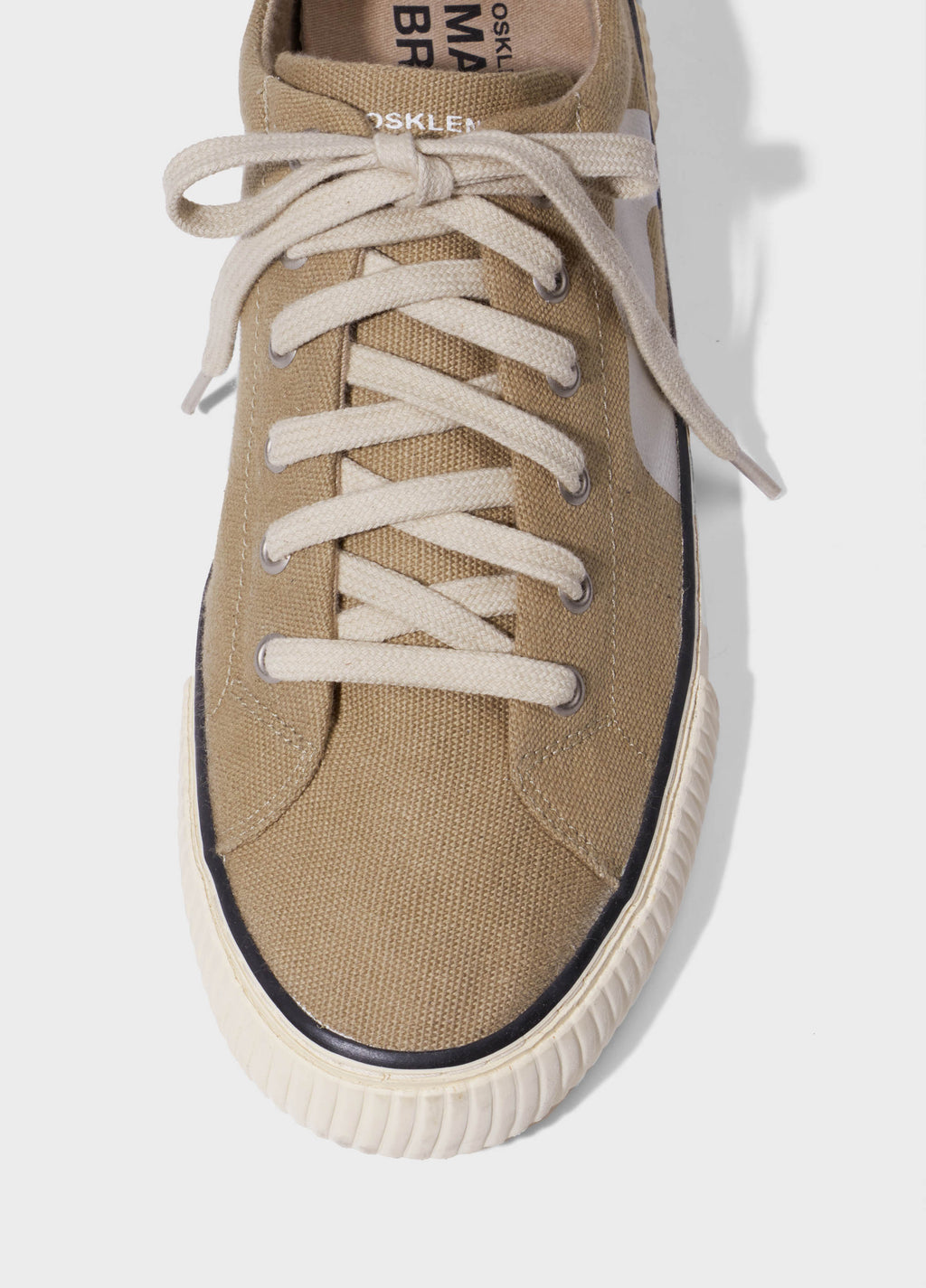 TÊNIS LONA +5521 M CAQUI/OFF-WHITE