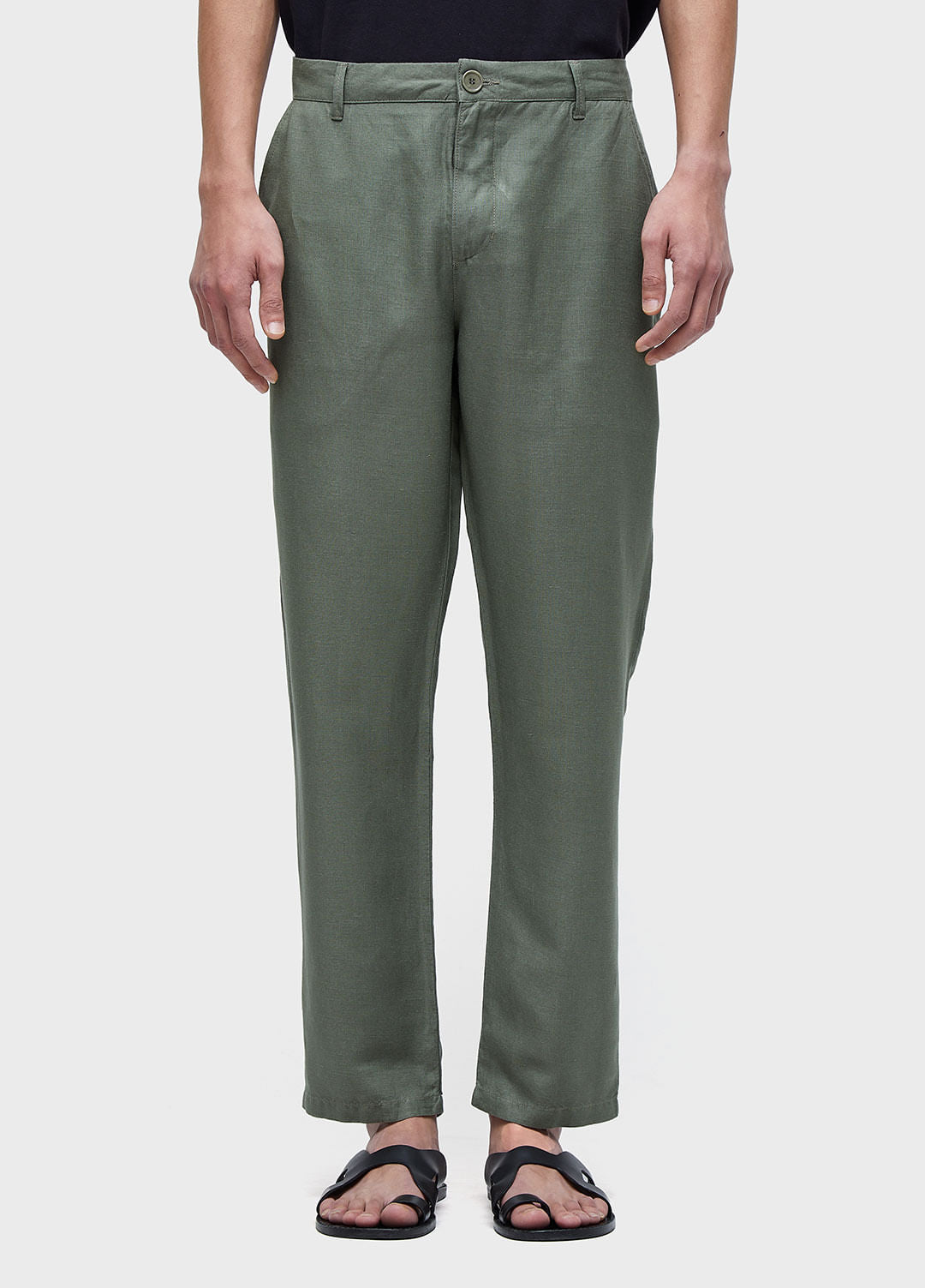 CALCA ALFAIATARIA FLUID LINEN