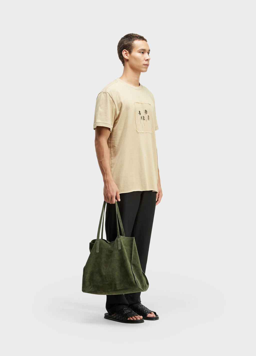 CALCA ALFAIATARIA FLUID LINEN