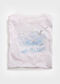 T-SHIRT AQUARELA GAIVOTAS