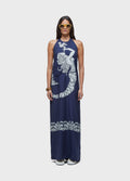VESTIDO TRANSPASSE OCEAN BLUE