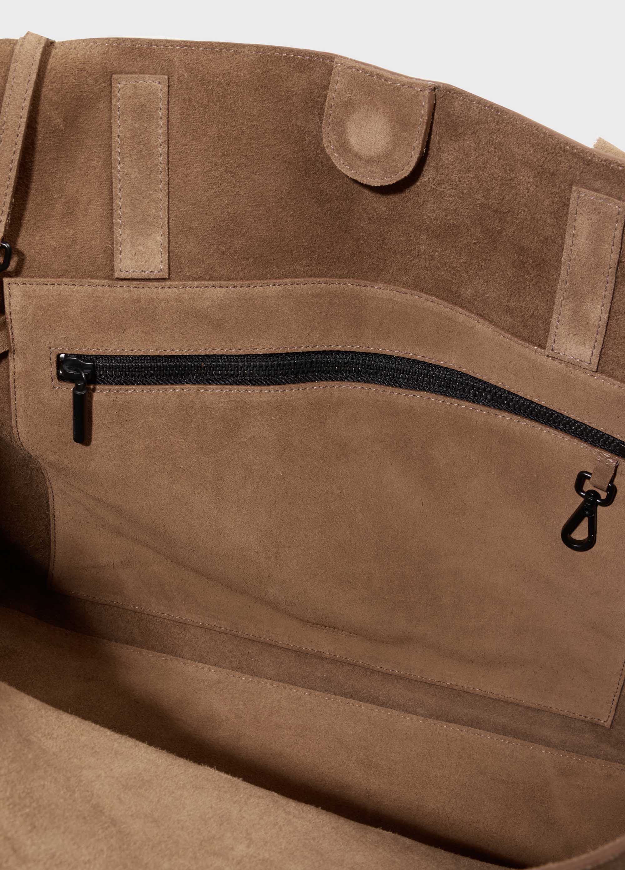 BOLSA TOTE YVI CAMURCA MARROM CAMARU