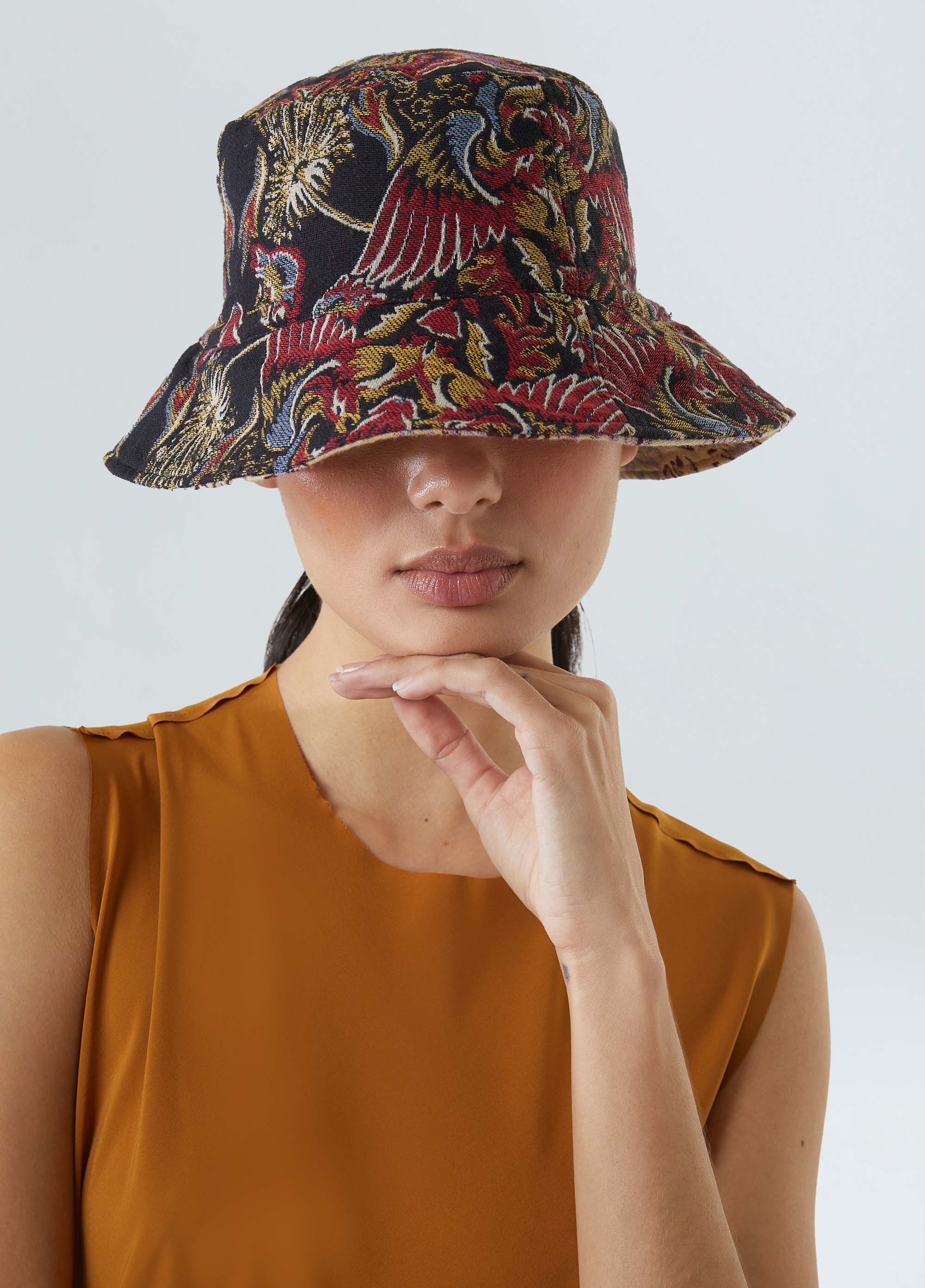 CHAPÉU BUCKET JACQUARD