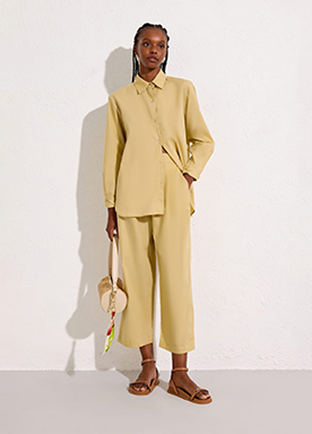 CALÇA ELÁSTICO COSTAS