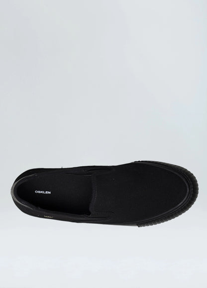 TÊNIS CANVAS SLIP ON BLACK SOLE M