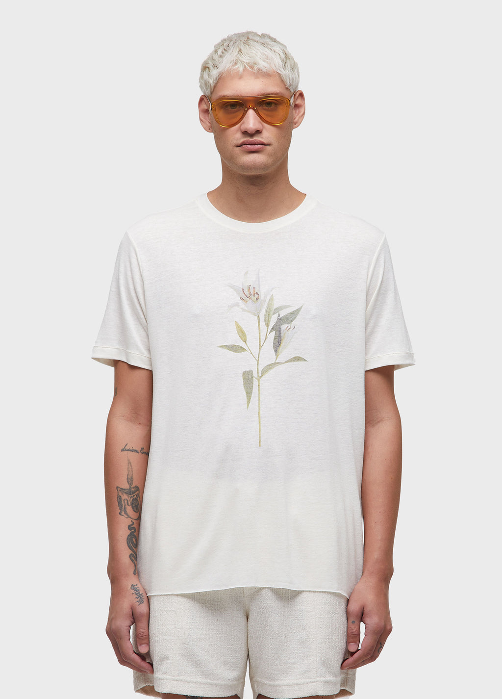 T-SHIRT LIGHT LINEN LIRIO MC