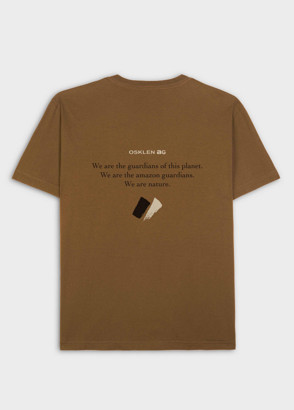 T-SHIRT VINTAGE WE ARE MC MARROM CEDRO