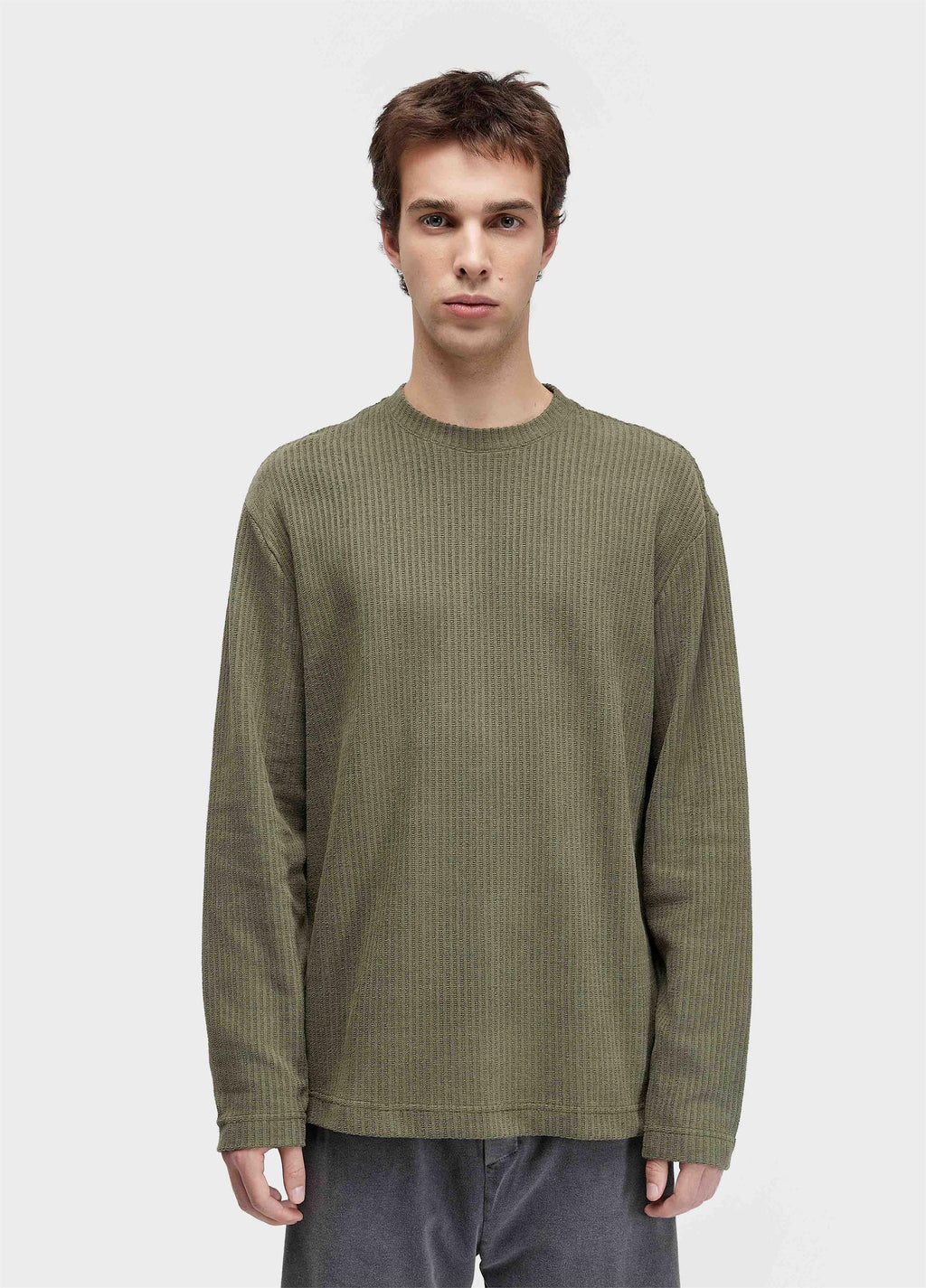 T-SHIRT OVER RUSTIC CANELADO ML