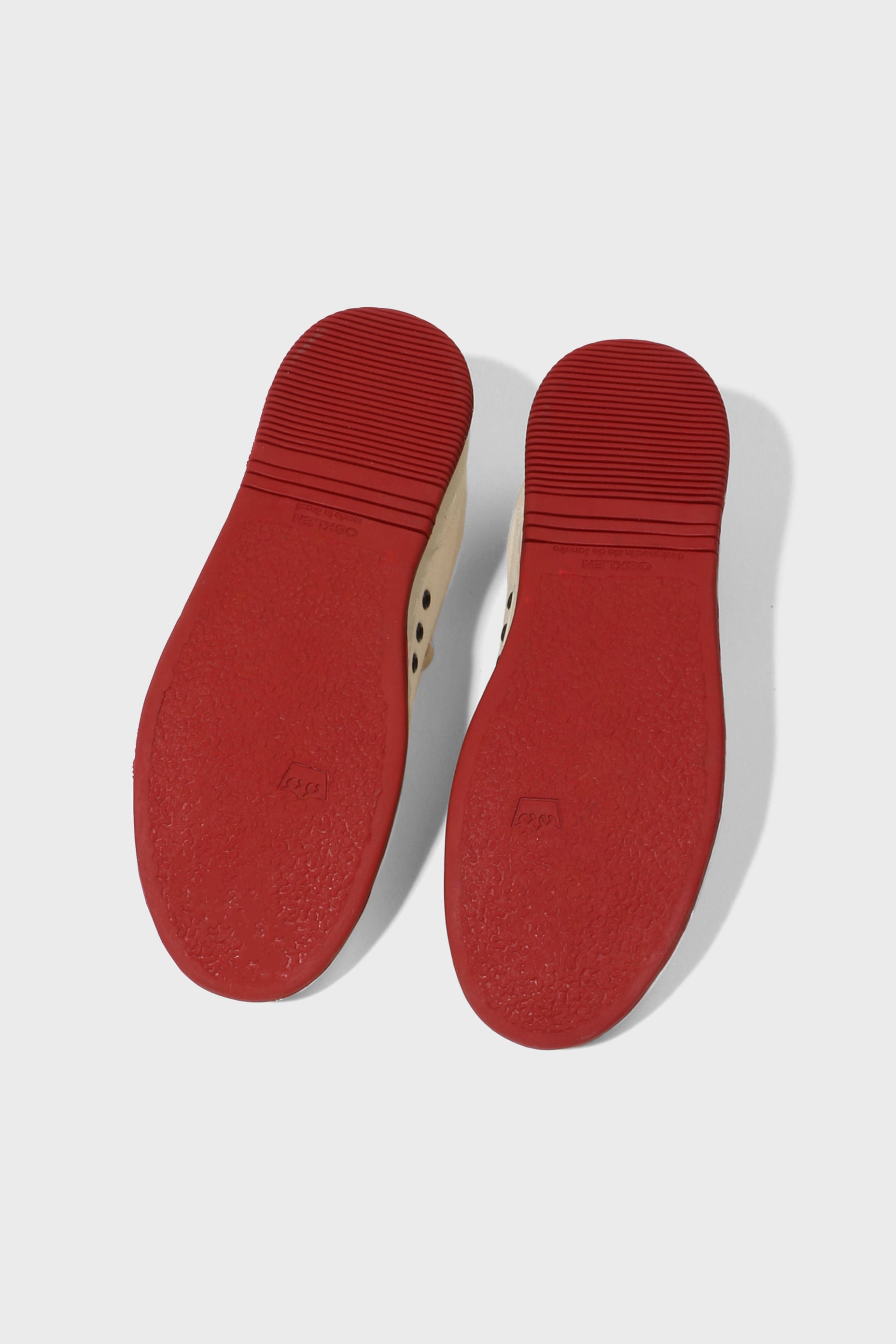CANVAS AG SNEAKER LACES CRU/VERMELHO