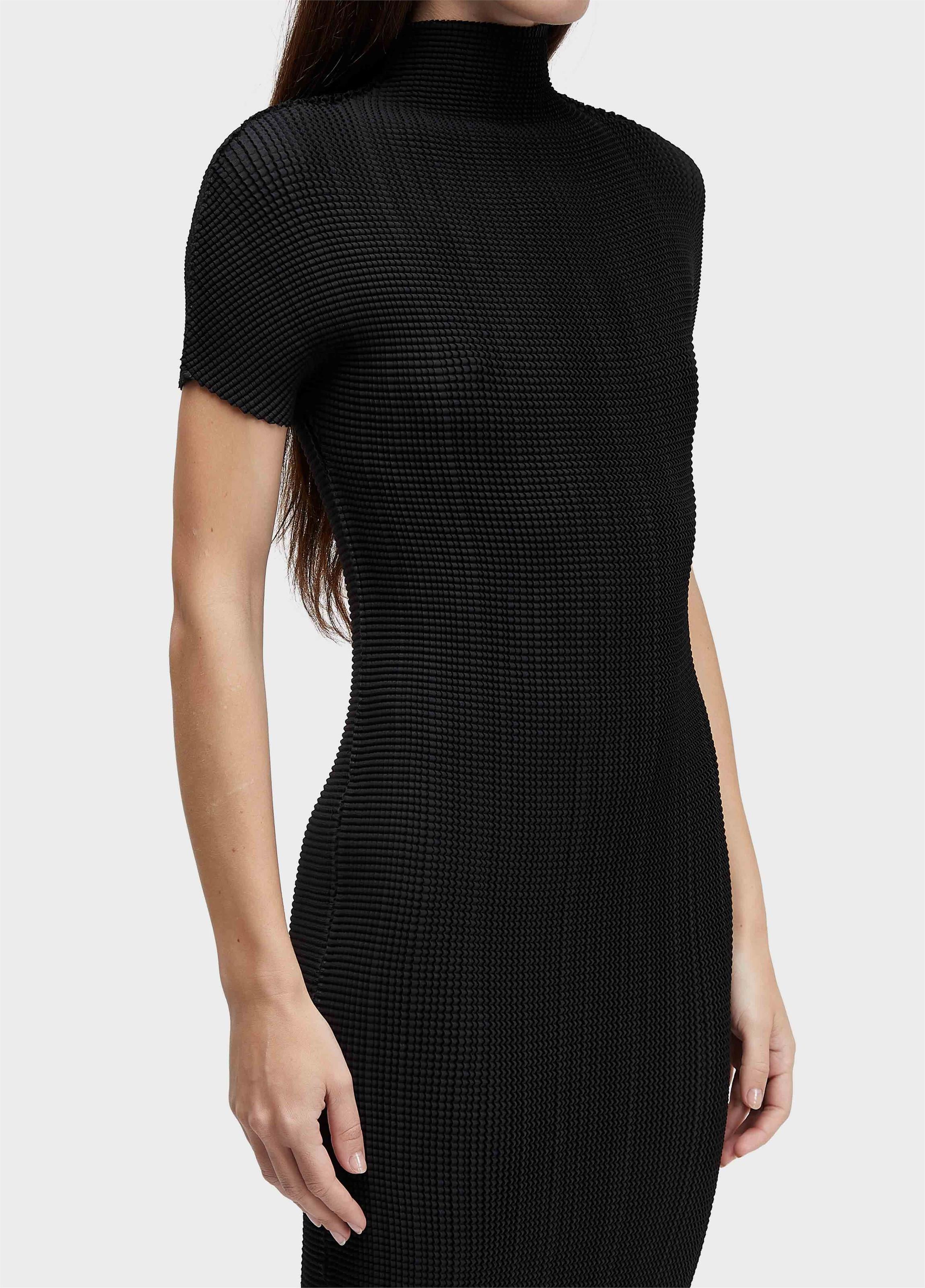 VESTIDO MC MIDI PIXEL PRETO