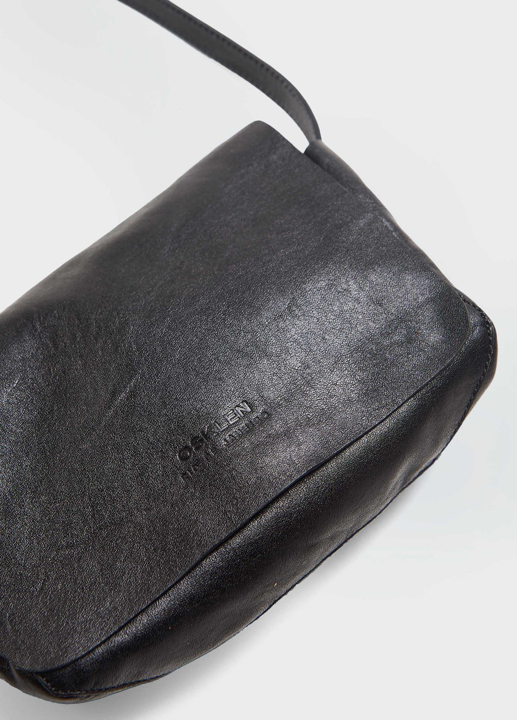 MINI LEATHER CROSSBODY E-BASICS BAG