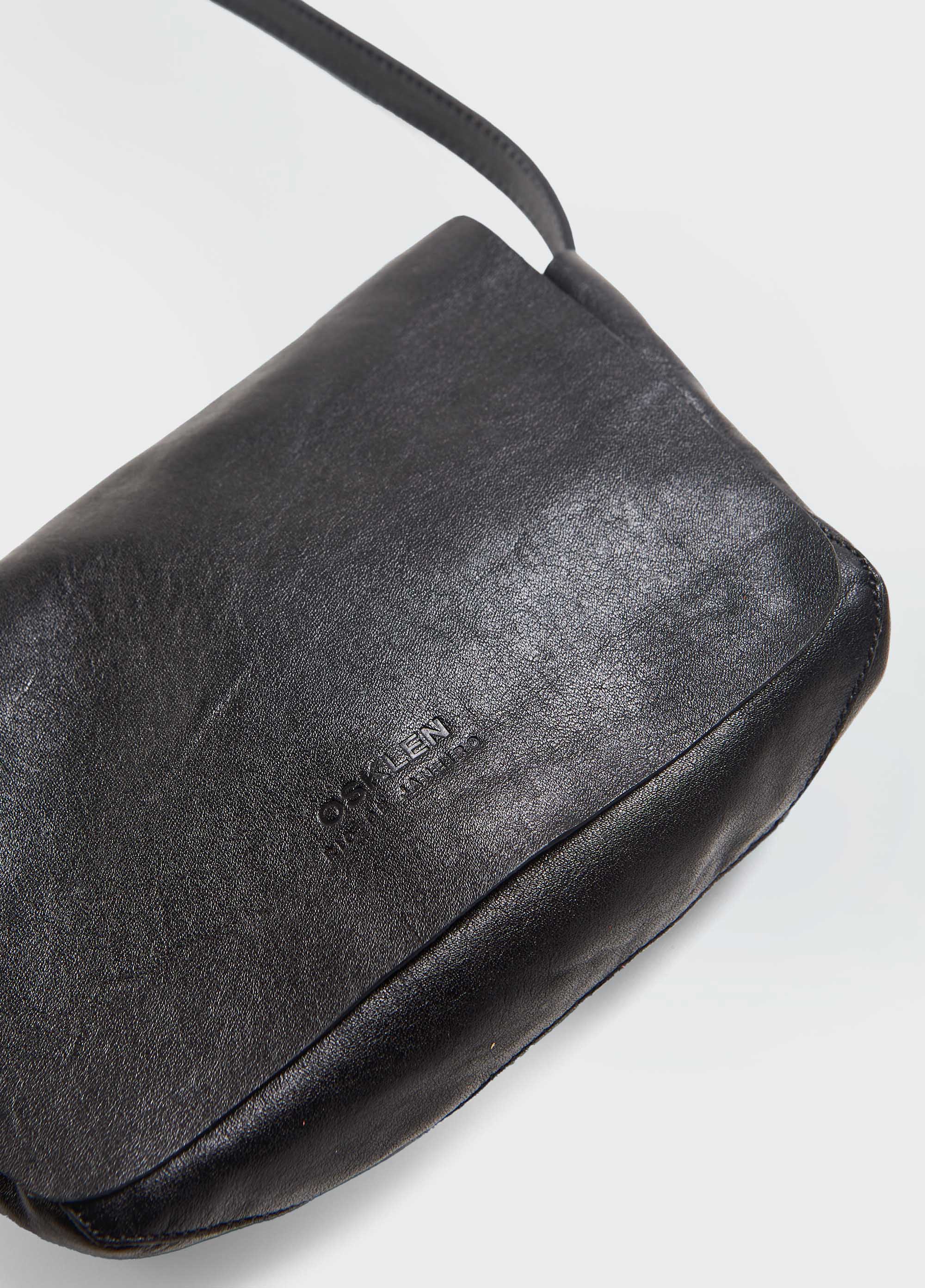 MINI LEATHER CROSSBODY E-BASICS BAG