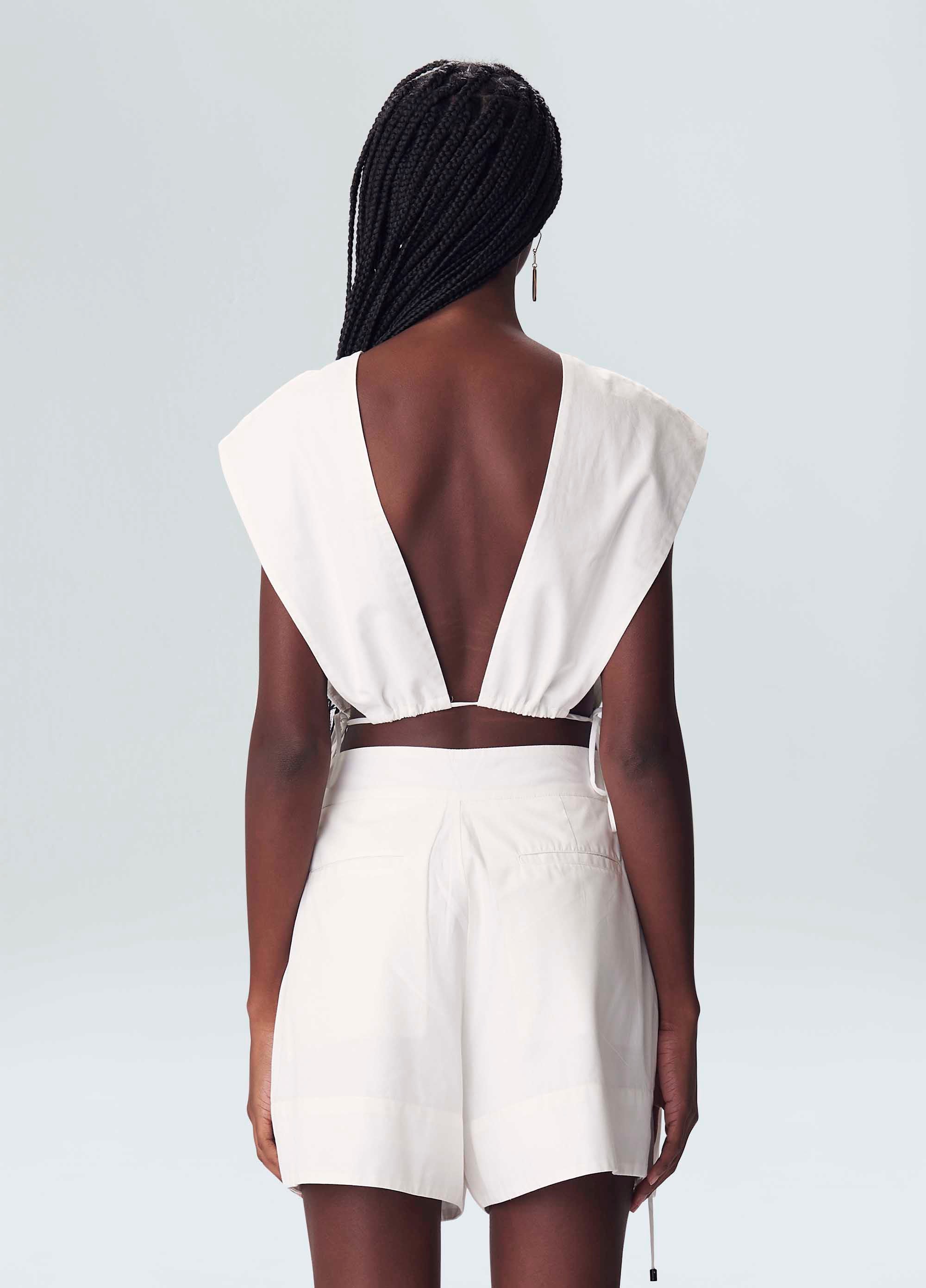 TOP TRICOLINE WHITE