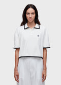 BLUSA POLO VIÉS ATOALHADA