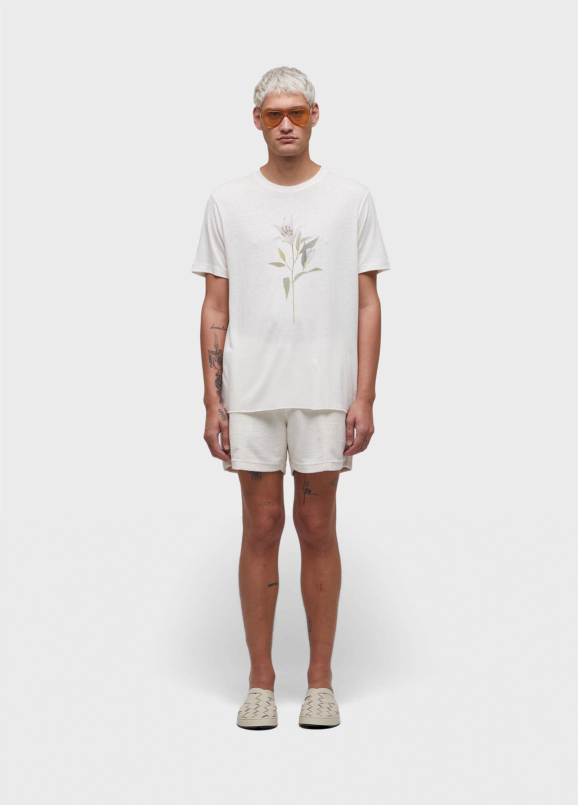 T-SHIRT LIGHT LINEN LIRIO MC