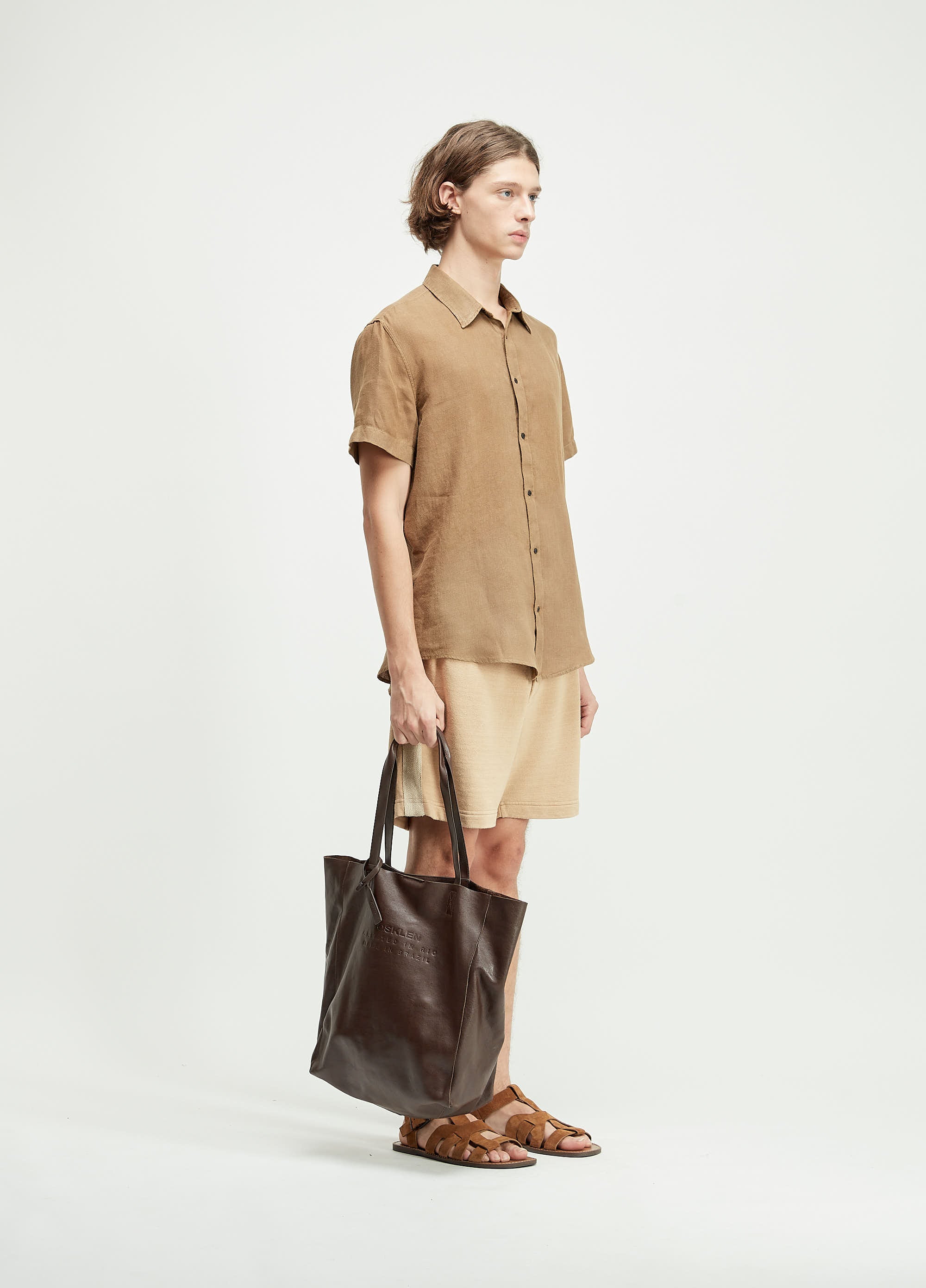 CAMISA CLASSIC LINEN NEW MC