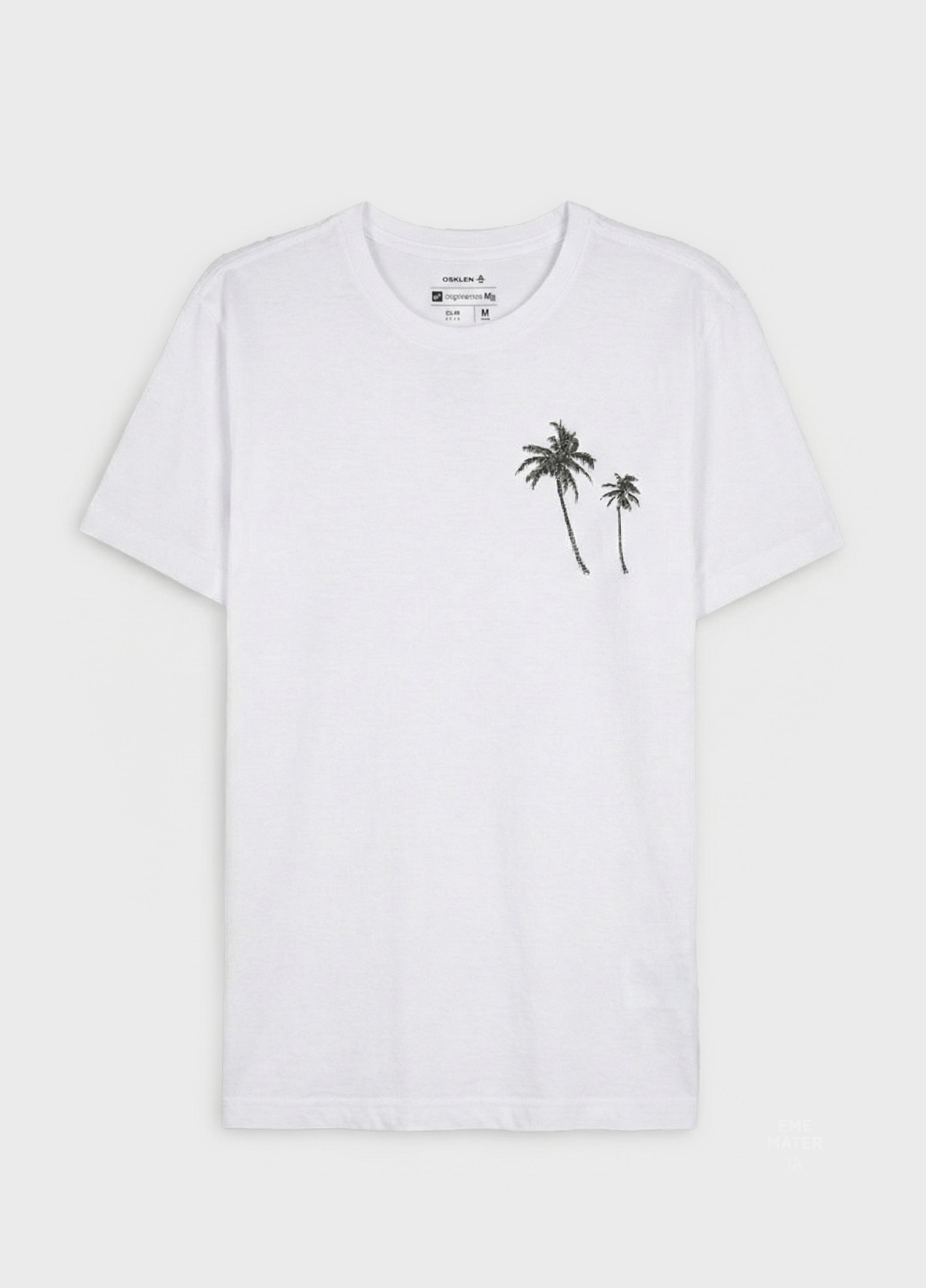 T-SHIRT SLIM STONE COQUEIRO GAZE MC