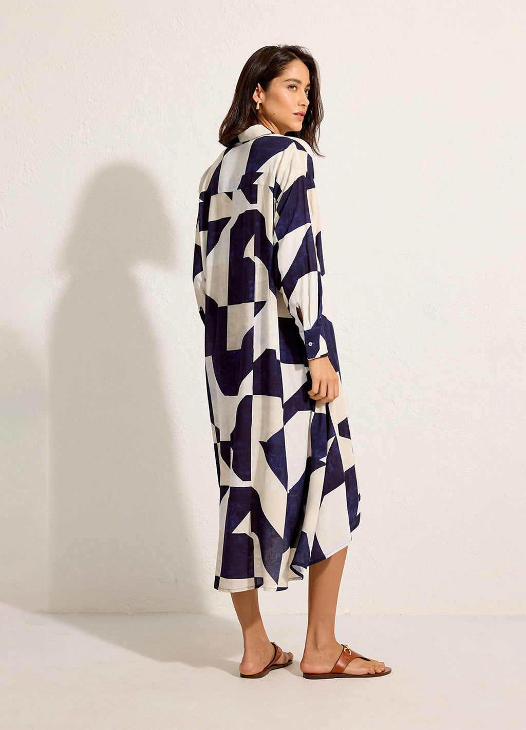 CHEMISIER RECORTE LATERAL