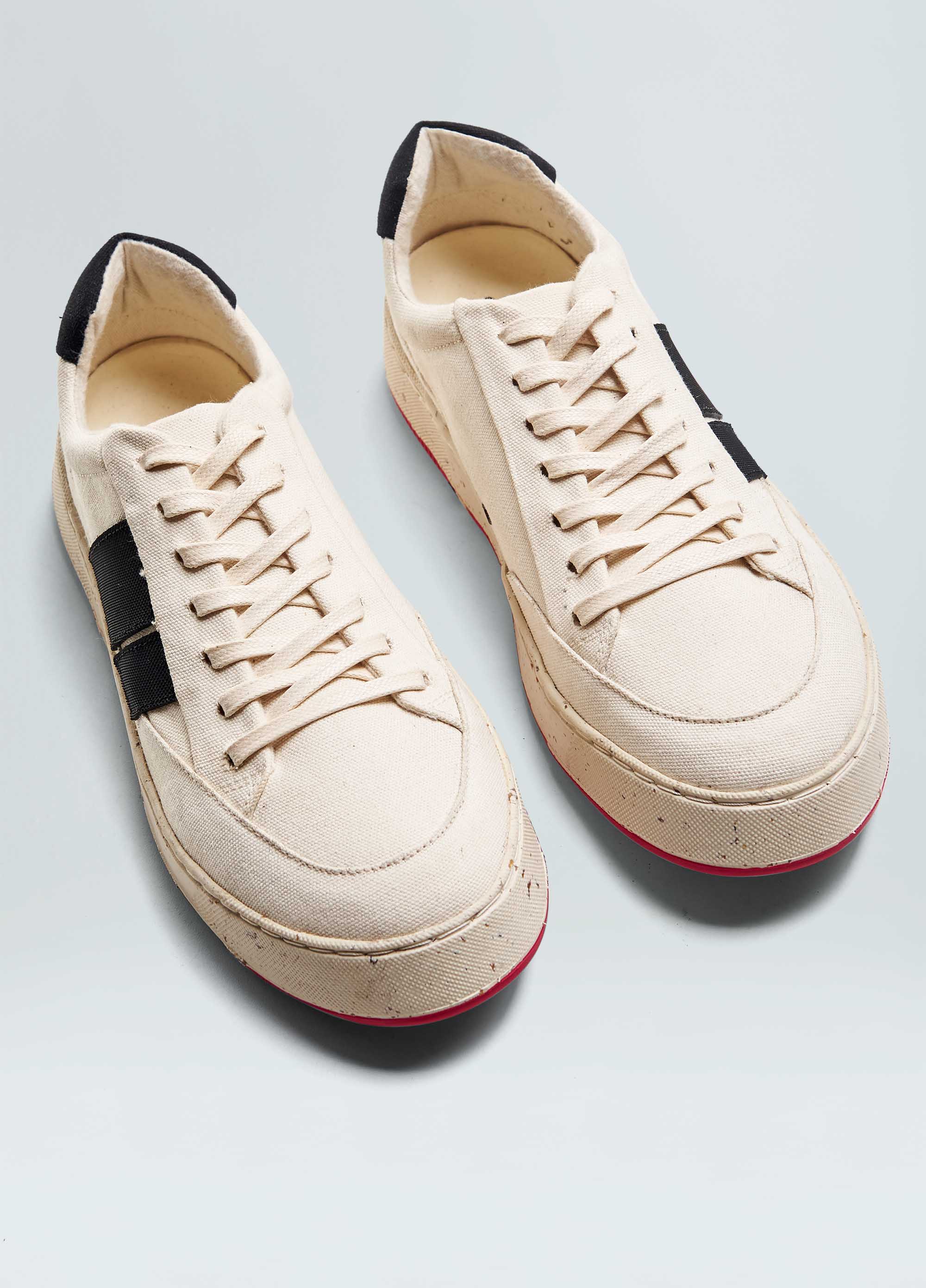 CANVAS AG SNEAKER CRU/VERMELHO