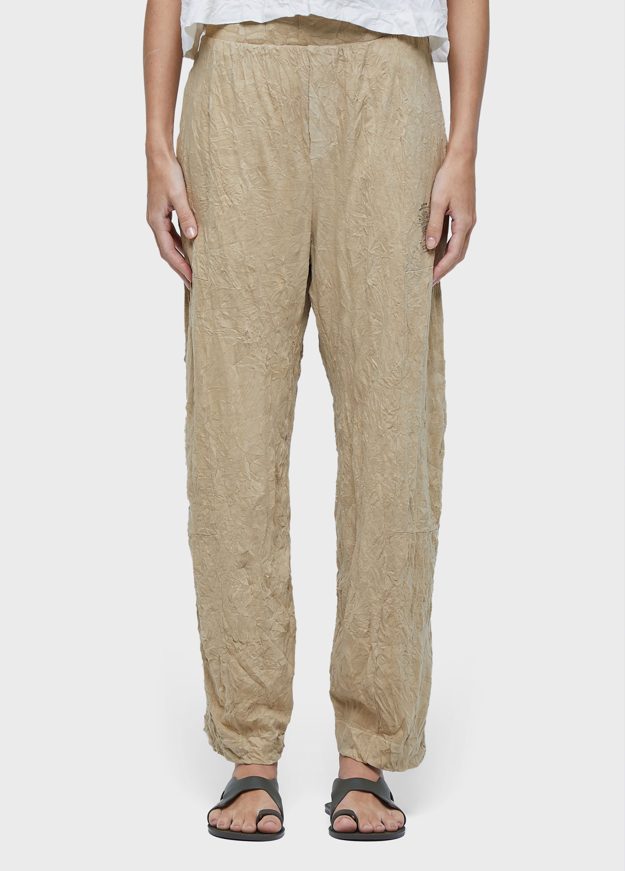 CALÇA CUTS WRINKLE