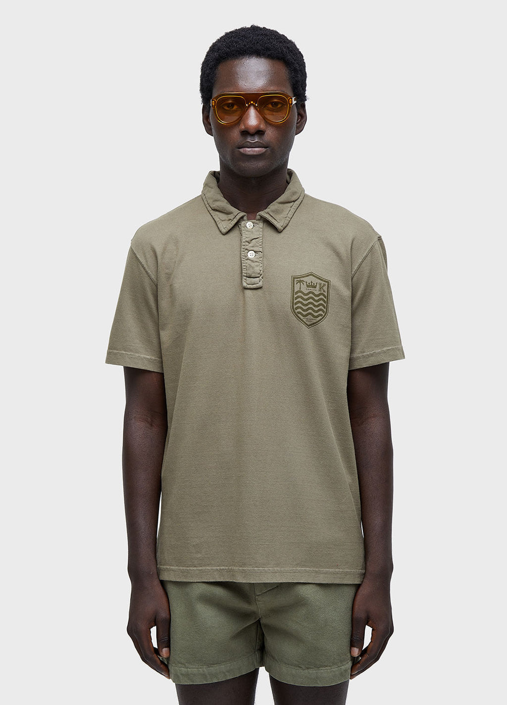 CAMISA POLO STONE MC COLORS FOREST