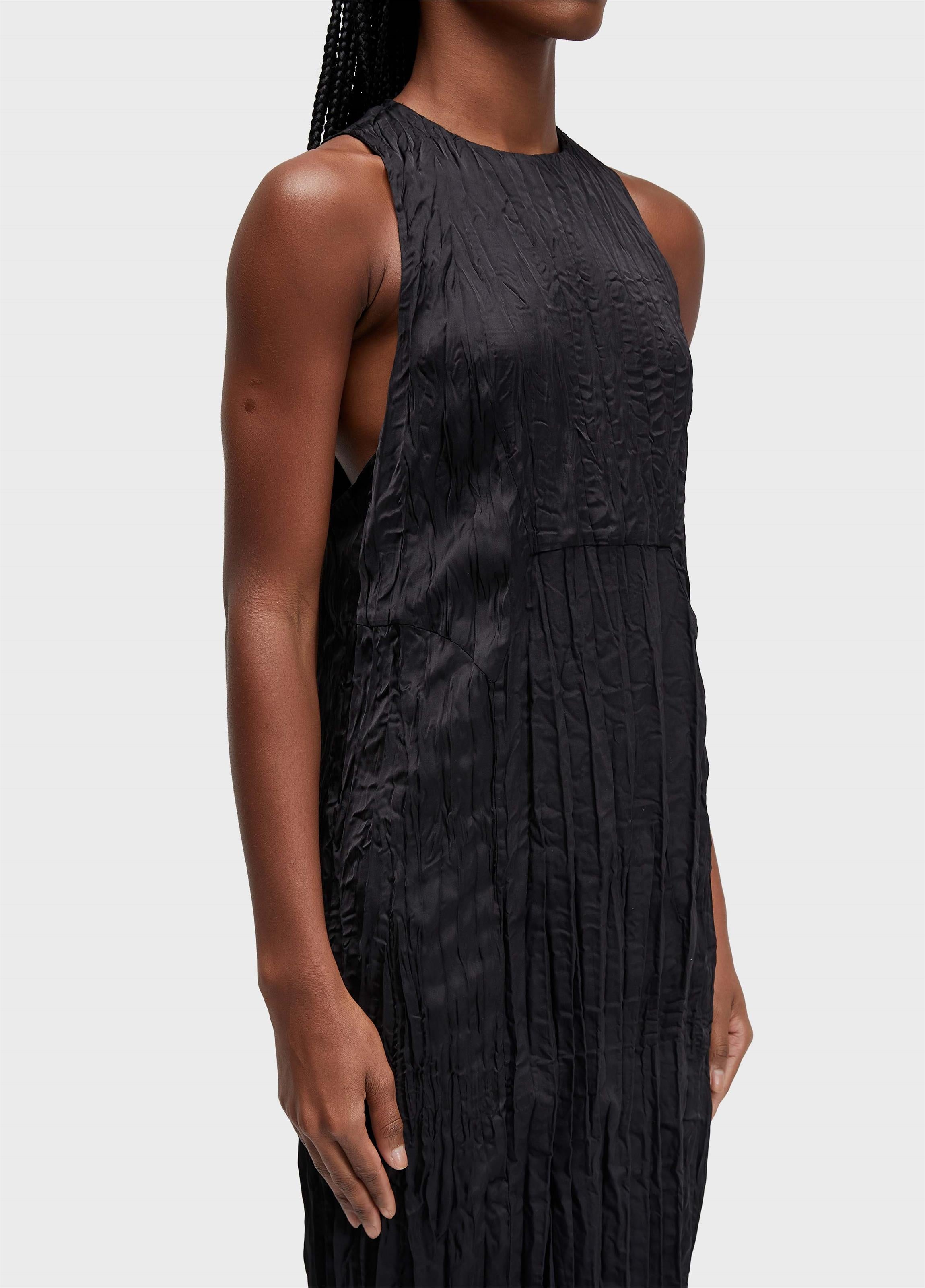 VESTIDO NADADOR WRINKLE TRICOLINE