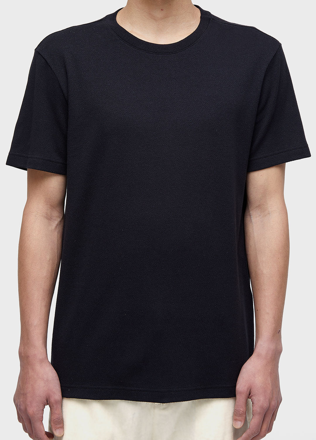 T-SHIRT RIBBED ROUGH MC