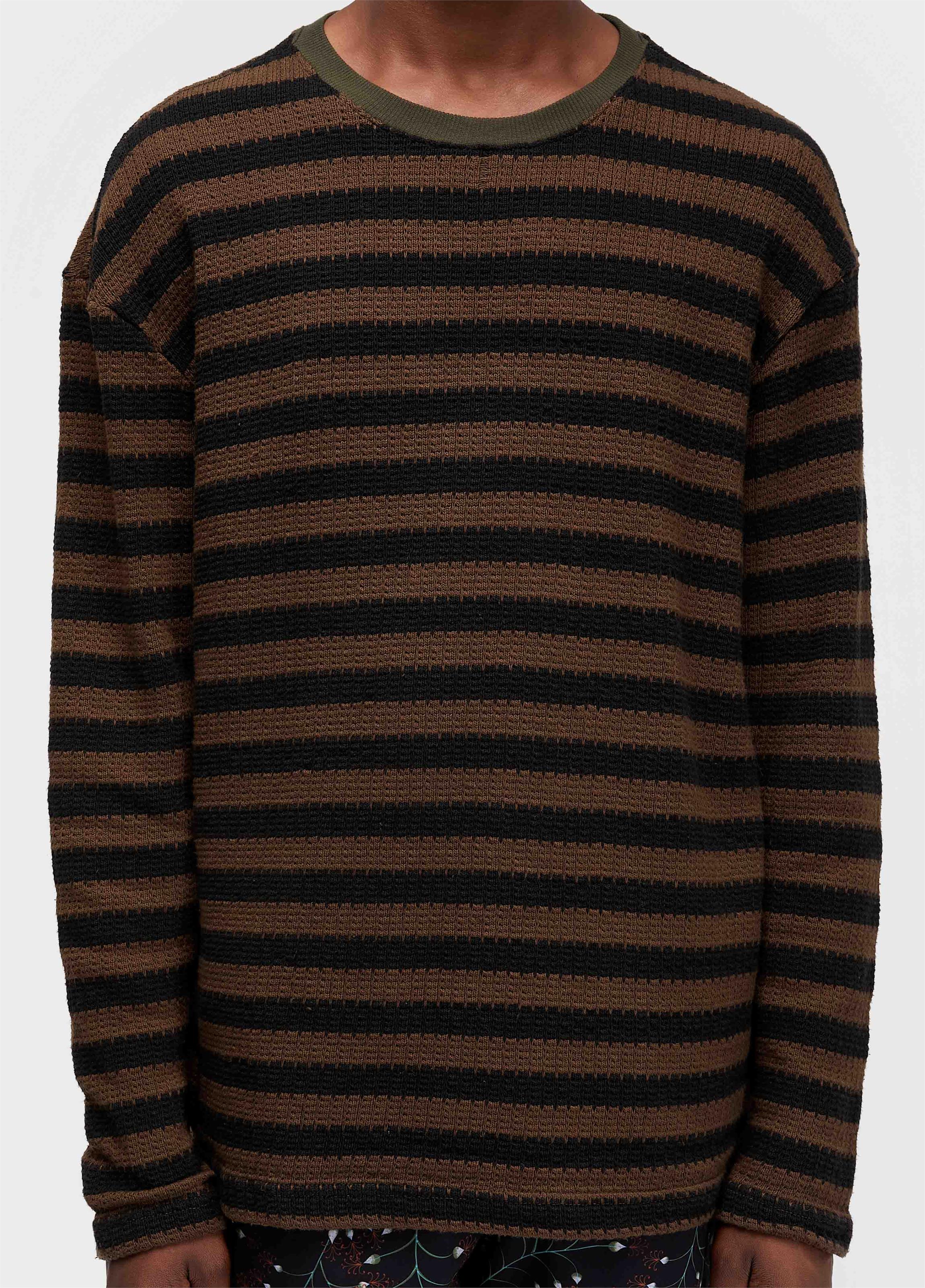 T-SHIRT RUSTIC THREAD STRIPE ML