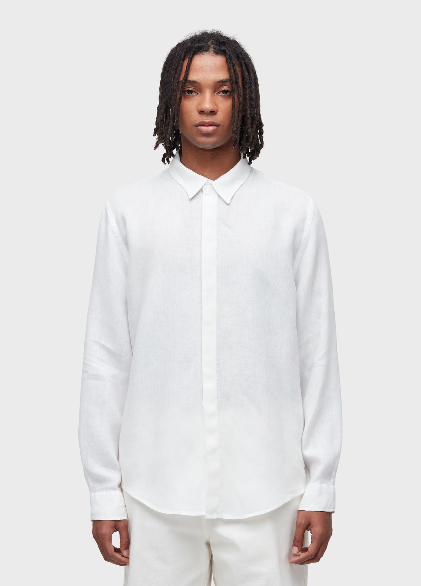 CAMISA LINEN STITCHED ML
