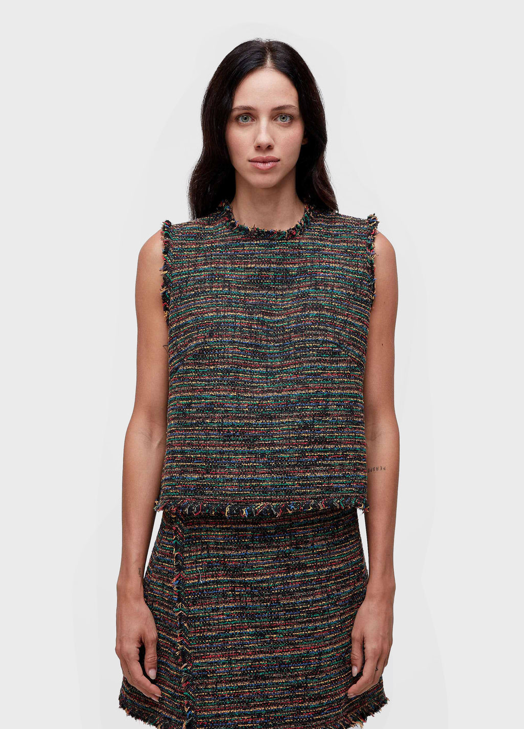 SLEEVELESS TEXTURE COLORS