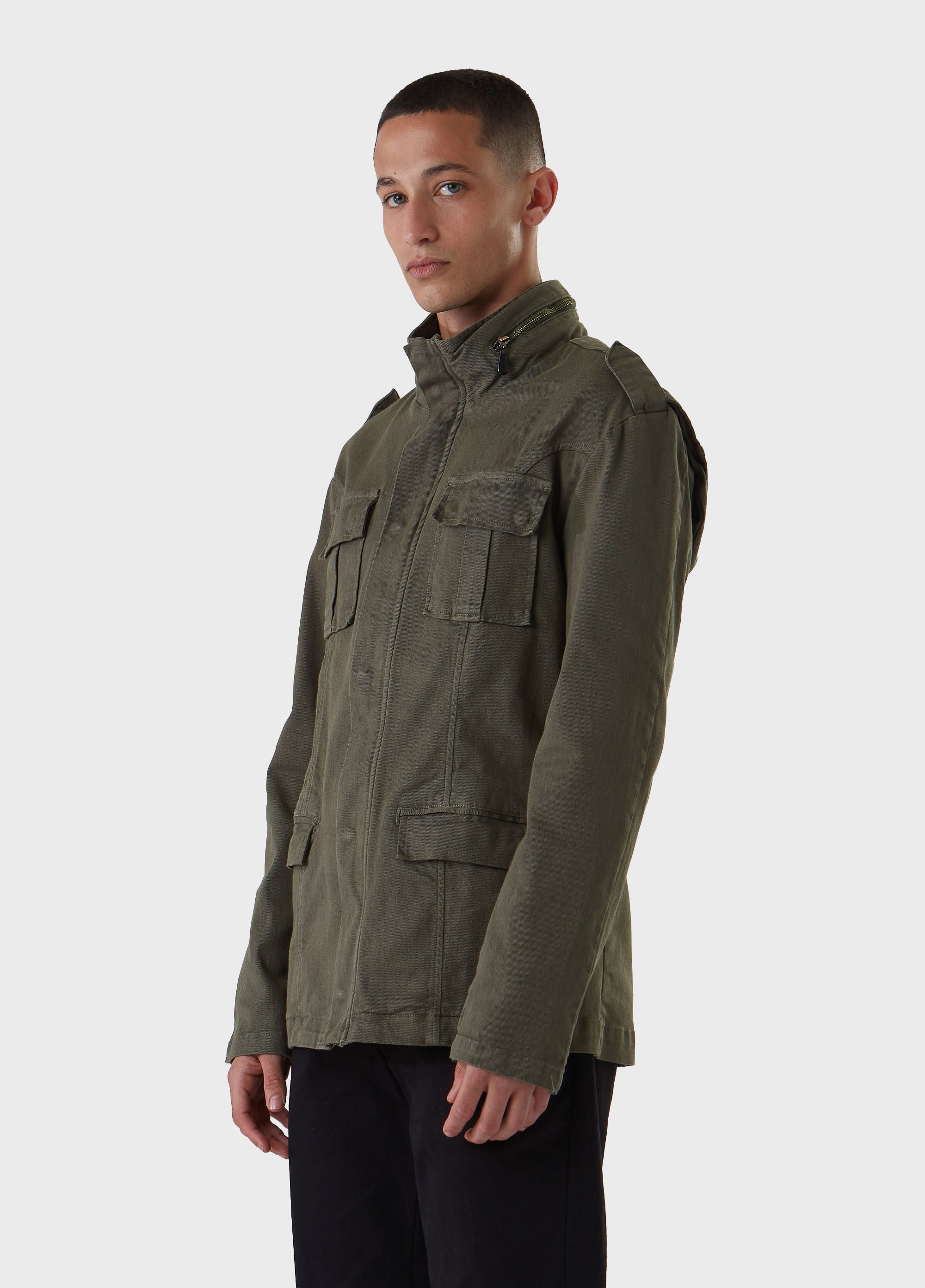 PARKA POCKETS GOLA ALTA