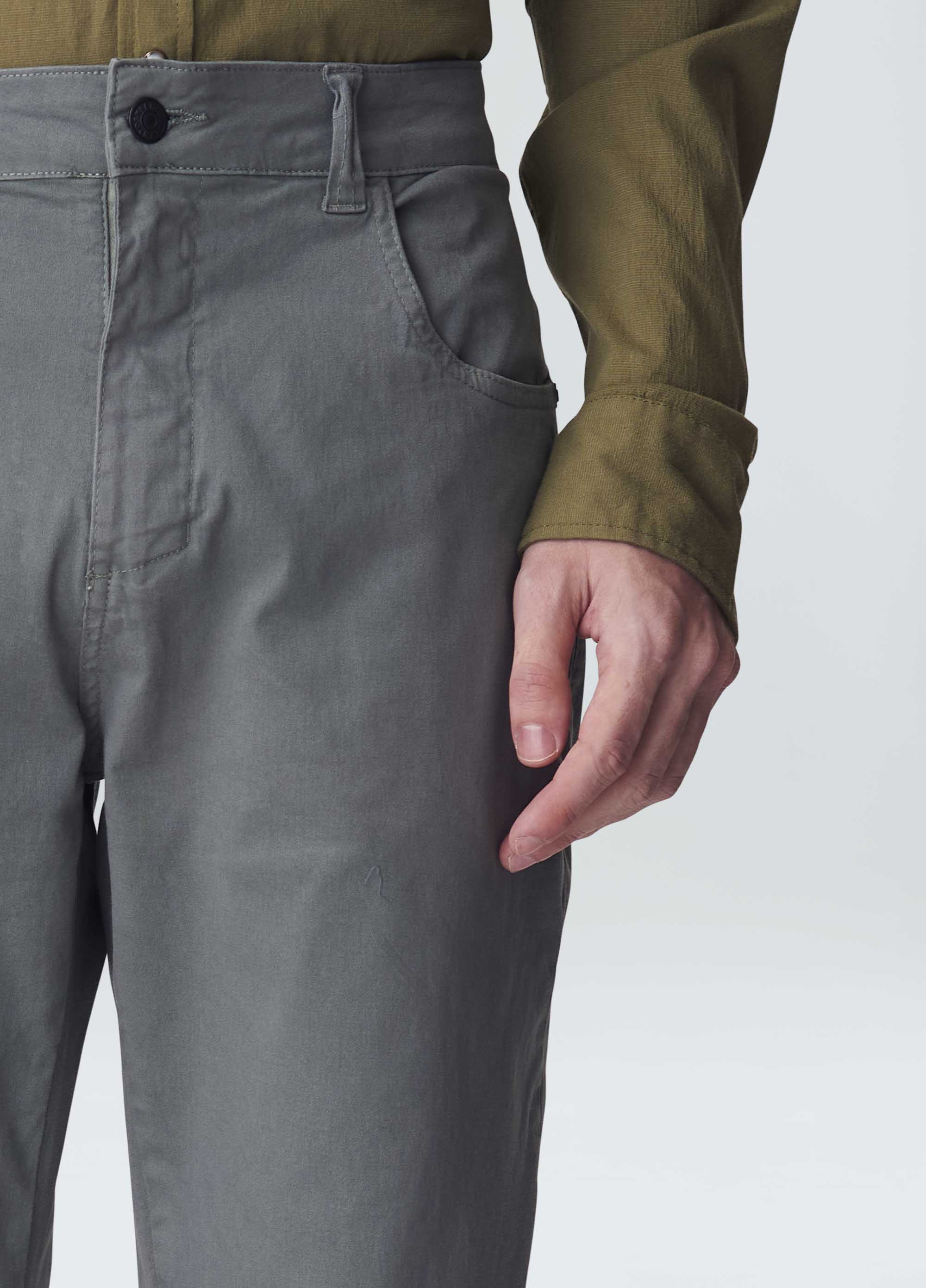 CALCA DENIM E-COLOR FOREST