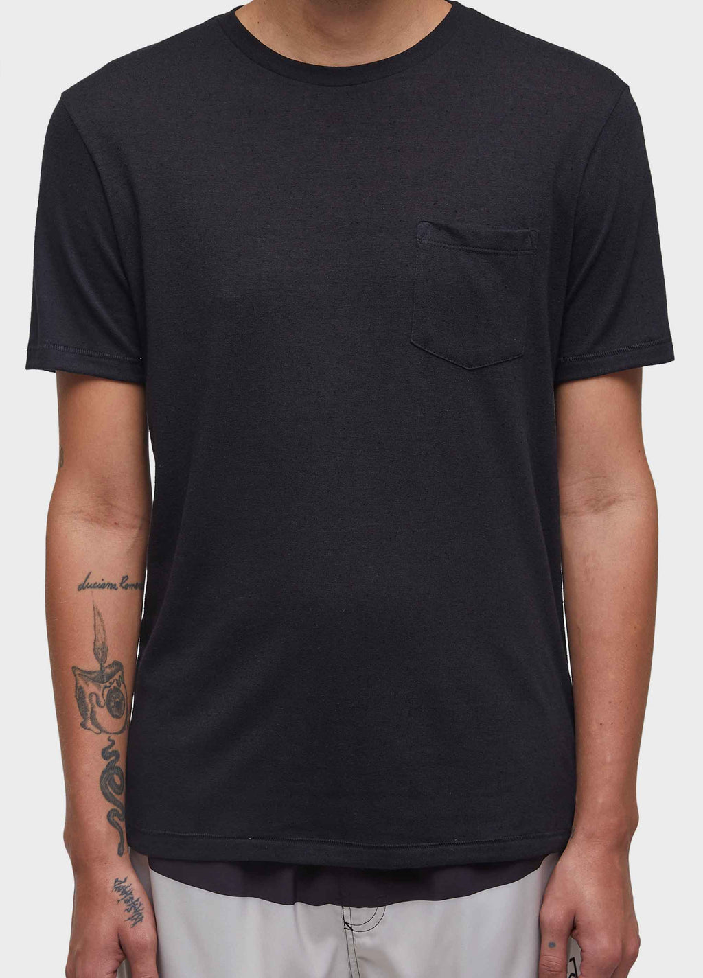 T-SHIRT RUSTIC POCKET E-BASICS MC II