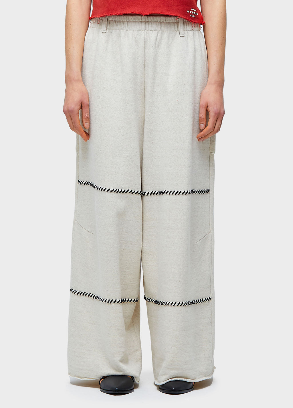 CALÇA MOLETOM JUTA PESPONTOS